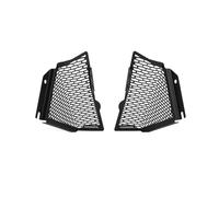 Protection de calandre de radiateur Accessoires de pour moto pour WING GL1800 F6B 2018 - 2023 couvercle protection calandre, eau pour filet réservoir en acier inoxydable(Noir)