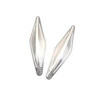 Protection de calandre de radiateur Couvercle Anti-couvercle pour NSS 350 et pour FORZA Support latéral carénage de protection supérieur pour en acier inoxydable(Argent)