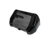 Protection de calandre de radiateur Kit de couverture refroidisseur d'huile pour moto avec support pour Harley pour Touring pour Road King Freewheeler Street Electra Glide 20172021 2022(Noir)