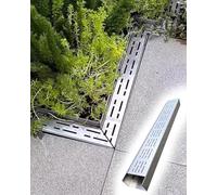 Protection de canalisation d'extérieur - Housse de drainage de tranchée de 100 cm pour cours et routes, filtre d'égout robuste, empêche les obstructions et les dommages causés par l'eau, solution de