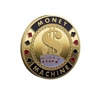 Protection de carte de poker pour pièces de collection - Jeux de table - Good Luck, Las Vegas, Accessoires de poker, Pot Committed, Requin, Ânes, Quees, Ace King Lucky Coin