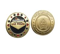 Protection de carte de poker pour pièces de collection - Jeux de table - Good Luck, Las Vegas, Accessoires de poker, Pot Committed, Requin, Ânes, Quees, Ace King Lucky Coin