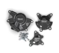 Protection De Carter De Moteur Convient Pour YAMAHA YZF R1 2009-2014 Accessoires Remplacement Pour Capot Protection Moteur Moto Dispositif De Protection Carter Allumage Pour Moto(Carbon Fiber Pattern)