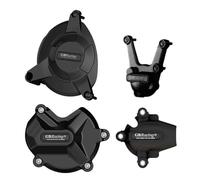 Protection De Carter De Moteur Couvercle Latéral Carter Moteur Moto, Dispositif De Protection Anti-collision Pour BMW S1000R & S1000RR 2009 - 2016 Carter Allumage Pour Moto ( Color : Set-b )