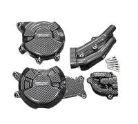 Protection De Carter De Moteur Couvercle Protection Pour Pompe À Eau Et Embrayage Moteur Moto, Pour YAMAHA MT-07/XSR700/FZ-07 MT-07 TRACER 2014 - 2023 Carter Allumage Pour Moto ( Color : 4carbon fiber