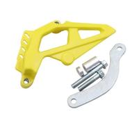 Protection de chaîne de pignon Couvercle de pignon avant moto, protecteur chaîne, adapté pour Zongshen NC 250cc NC450 à Kayo Bosuer(Yellow)