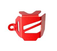 Protection de chaîne de pignon Protecteur de couvercle réservoir liquide frein arrière, adapté pour Yamaha Tenere 2019 - 2025 T7 XTZ700 Tenere700 XT700 moto(Red NOLOGO)