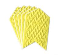 Protection de chaîne en gel de silice pour vélo - Protection contre les éclats de pierres et les coups de rocher - Pratique - Grand jaune