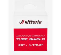 Vittoria Tube Shield Anti-puncture Mousse 2 Pieces Clair 26´´ / 1.7-2.2 Red / White