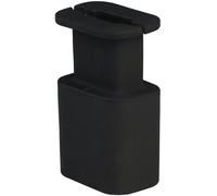 Protection de chargeur 2 en 1 en silicone noir avec enroulement de cordon, enrouleur de câble de données, protection anti-casse pour câble de charge rapide USB-C, étui de chargeur d'alimentation en