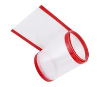Protection de charnière de porte de sécurité facile à installer - Protection adhésive pour charnière de porte d'école maternelle - Protection transparente pour la maternelle, l'école B - Sécurité