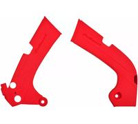 POLISPORT 8466400002 Tampons de protection de cadre de moto Rouge