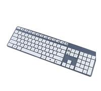 Protection de clavier d'ordinateur portable pour K235 K375 MK235 MK315 en silicone transparent