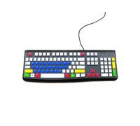 Protection de clavier en silicone transparent, étanche à la poussière et à l'eau, compatible avec les accessoires pour clavier filaire Logitech