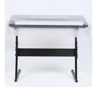 Protection de clavier PEVA pour 61/76/88 touches Transparent et résistant à l'humidité (76 touches)