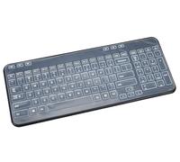 Protection de clavier pour clavier sans fil Logitech MK360/Logitech K360, accessoires de protection de clavier Logitech MK360 K360 - Transparent