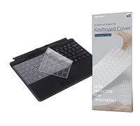 Protection de Clavier pour Microsoft 2024 Surface Pro (11e édition Copilot+ PC)/Pro 9/8/X, Disposition Anglaise américaine, Film de Protection Ultra Fin en TPU Haute Transparence pour Clavier