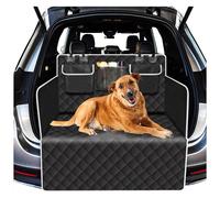 Protection de Coffre pour Chien, pour Audi A4 B9 Avant 2017-2023 avec Protection de seuil de Chargement latérale,Imperméable et antidérapante