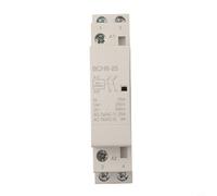 Protection de contact domestique modulaire 2P 2NO 25A 24V CA avec montage sur rail DIN et indicateur d'état pour un contrôle silencieux dans les hôtels et les hôpitaux en matériau isolant robuste