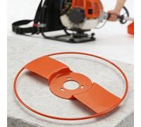 Protection de débroussailleuse en métal épais pour tondeuse à gazon pour réduire l'usure due aux débris et prolonger la durée de vie opérationnelle dans les travaux sur le terrain (325 mm)