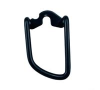 Protection de dérailleur de vélo en alliage de fer noir