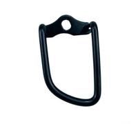 Protection de dérailleur de vélo en alliage de fer noir