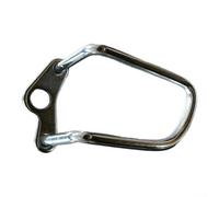 Protection de dérailleur de vélo en alliage de fer noir