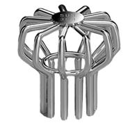 Protection de descente gouttière en acier inoxydable 304 | Argent, plusieurs tailles : for le drainage des descentes pluviales(50mm)