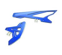 protection de disque de frein arrière de moto Couvercle de protection pour étrier disque frein arrière CNC, adapté pour Suzuki DRZ400 DRZ400S DRZ400E DRZ 400 DR moto(TypeC-Blue)
