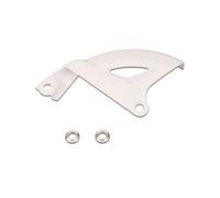 protection de disque de frein Protecteur de disque frein arrière, couvercle Rotor, étrier protection adapté pour YAMAHA YZ125 YZ250 YZ250F YZ450F WR250F WR450(Style A White)