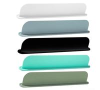 Protection de dosseret d'évier de cuisine, protection anti-éclaboussures en silicone pour la vaisselle, écran déflecteur d'eau réutilisable, s'adapte derrière l'évier ou l'île, gris/blanc/menthe