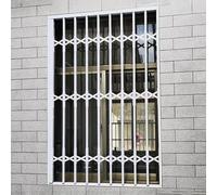 Protection De Fenêtre De Sécurité For Enfants Et Animaux Domestiques, Barres De Sécurité En Aluminium, Grilles De Fenêtre Avec Serrure For La Protection(W100xH210cm/40x82in)