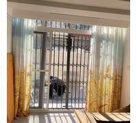 Protection De Fenêtre De Sécurité Intérieure, Barrière De Sécurité Pliable Réglable For Enfants, Butée De Porte Verrouillable, Grille De Sécurité Anti-effraction For Fenêtre(W110xH80cm/44x32in)