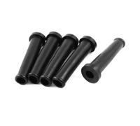 sourcing map 5pcs Manchon Protection de Fil Câble électrique en Caoutchouc Embout pour Coque Coffre pour Meuleuse d'angle