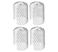 Protection de gouttière anticorrosion, filtre de descente pluviale léger, crépine extensible en aluminium pour des solutions d'évacuation de