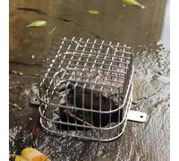 Protection de gouttière, crépine d'évacuation en Acier Inoxydable 304, Grille de Protection carrée pour évacuation, Couvercle d'évacuation extérieur (M)