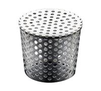 Protection de gouttière en acier inoxydable 304 - Bouchon de filtre de vidange de pluviale, prévention du blocage des débris | Dispositif de protection des canalisations extérieures, résistan