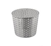 Protection de gouttière en acier inoxydable, collecteur de feuilles de drainage de toit, gouttière, gouttière, tuyaux de drainage, aérations et bords de panneau solaire (90-110 mm)
