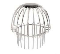 Protection de gouttière en acier inoxydable pour drainage de toit, protection en maille avec drainage rapide et prévention de l'encrassement, filtre de tuyau de vidange pour sol extérieur, balcon