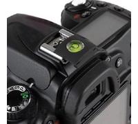 Protection de Griffe Sabot Hot-Shoe Flash pour Canon et Nikon+ Niveau à Bulle