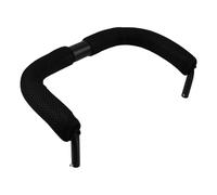 Protection de Guidon de Poussette Noire en Éponge et Polyester | Installation Facile, Barrière de Sécurité pour Poussette et Bébé Confort, Accessoire