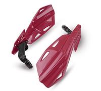 Protection de guidon Moto Guidon Main Garde Poignée Protecteur Handguard Pare-vent Pour BREVA 750 V7 Classique V7 Pierre/Spécial 1200 SPORT(Oxblood red)