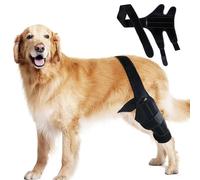Protection de jambe arrière pour chien | Protection du genou réglable pour chien - Protection confortable du genou pour soigner les blessures à la jambe qui empêche le léchage des plaies