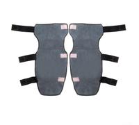Protection de jambe de soudure en cuir de vachette résistant à la chaleur résistant aux étincelles 55 x 30 cm Housse de protection pour jambes Genoux Protection lors du soudage du métal Travail