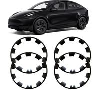 Protection de jante compatible avec Tesla Model Y, cache-moyeu ABS 20 pouces, lot de 4 protections de jante pour Model Y 20 pouces
