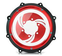 Protection de la Couverture Protection De Ressort Carter d'embrayage pour Y-AMAHA V Max VMAX 1700 2009-2015 2016 2017 2018 2019 2020(Rosso)