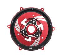 Protection de la Couverture Protection De Ressort Carter d'embrayage Racing Kit Plaque Pression pour Ducati pour Panigale V4 2018-2023(Red Black)