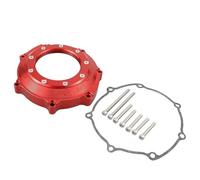 Protection de la Couverture Ressort De Protection Transparent pour Carter d'embrayage Moto pour Y-AMAHA YFZ450 YFZ 450 2006 2007 2008 2009(Rosso)