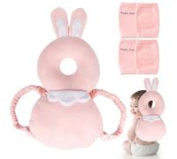 Protection de La Tête du Bébé Coussin Respirant de Protection de La Tête du Bébé Coussin de Protection de La Tête du Bébé Avec Genouillères Convient Aux Enfants qui Apprennent à Ramper et à Marcher