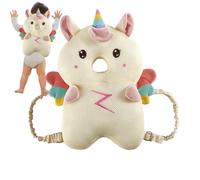 Protection de la tête pour bébé - Sac à dos avec protection de la tête pour bébé - Réglable et mignon - Protection de la tête pour les tout-petits - Coussin doux pour bébé à ramper et courir - Sac à